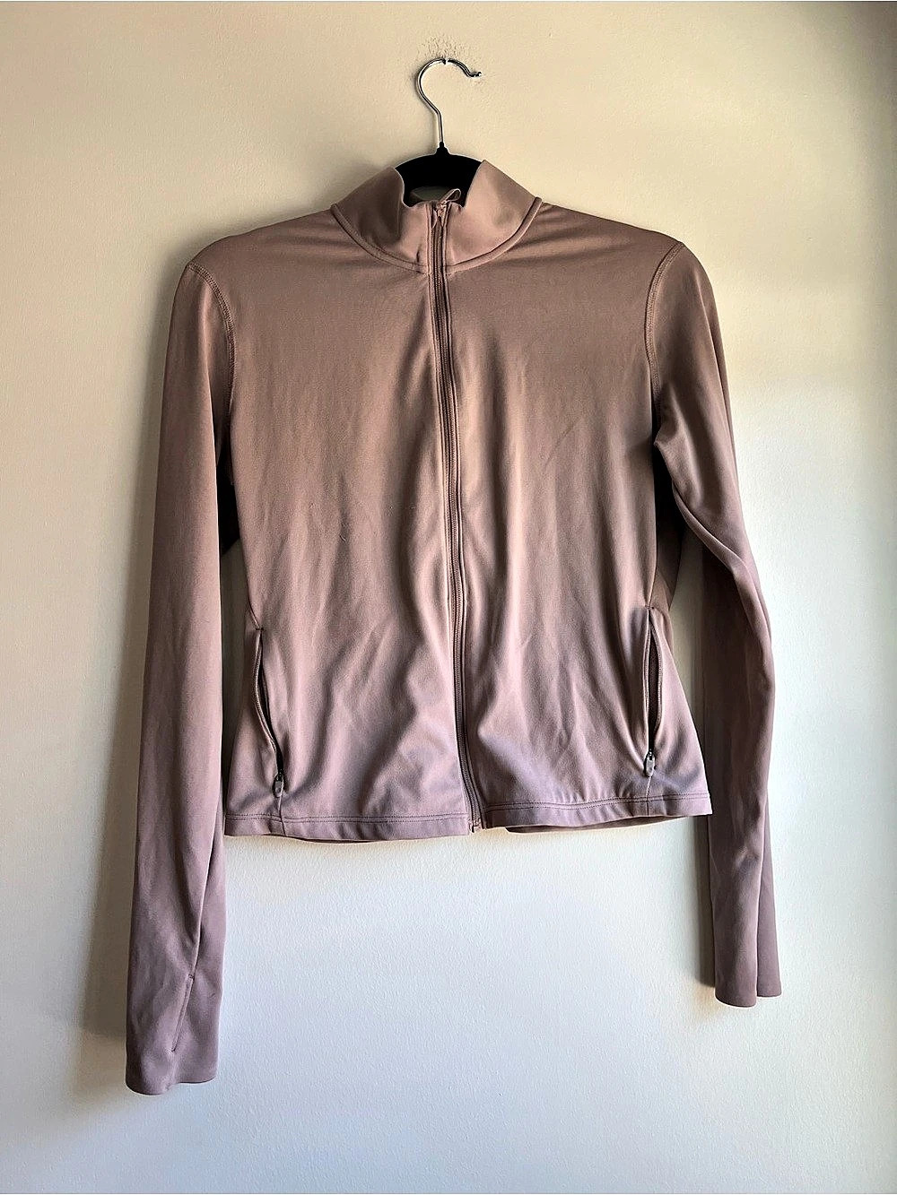 Uniqlo AIRism UV Protection Soft Full-Zip Jacket Pink Medium